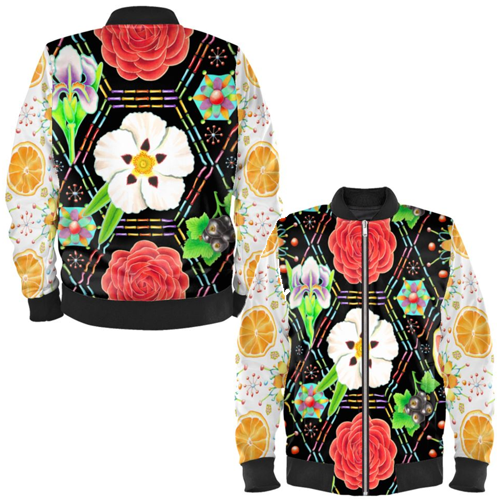 4160 Tuesdays Ladies Bomber Jacket #4