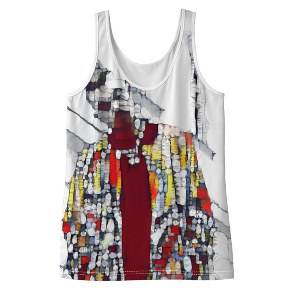 'AbovetheLaw' Ladies Vest Top