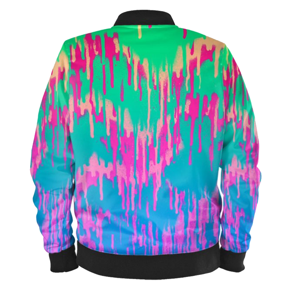 'Abstract' Ladies Bomber Jacket