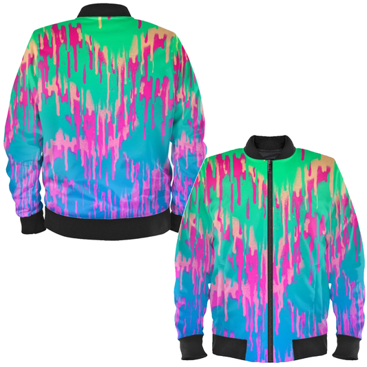 'Abstract' Ladies Bomber Jacket