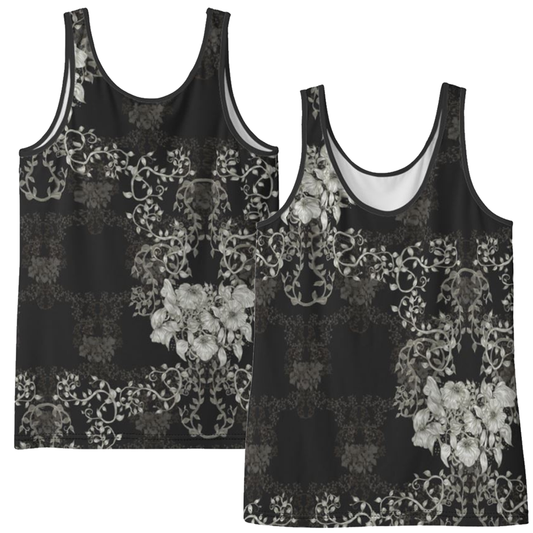 'Black Top' Ladies Vest Top