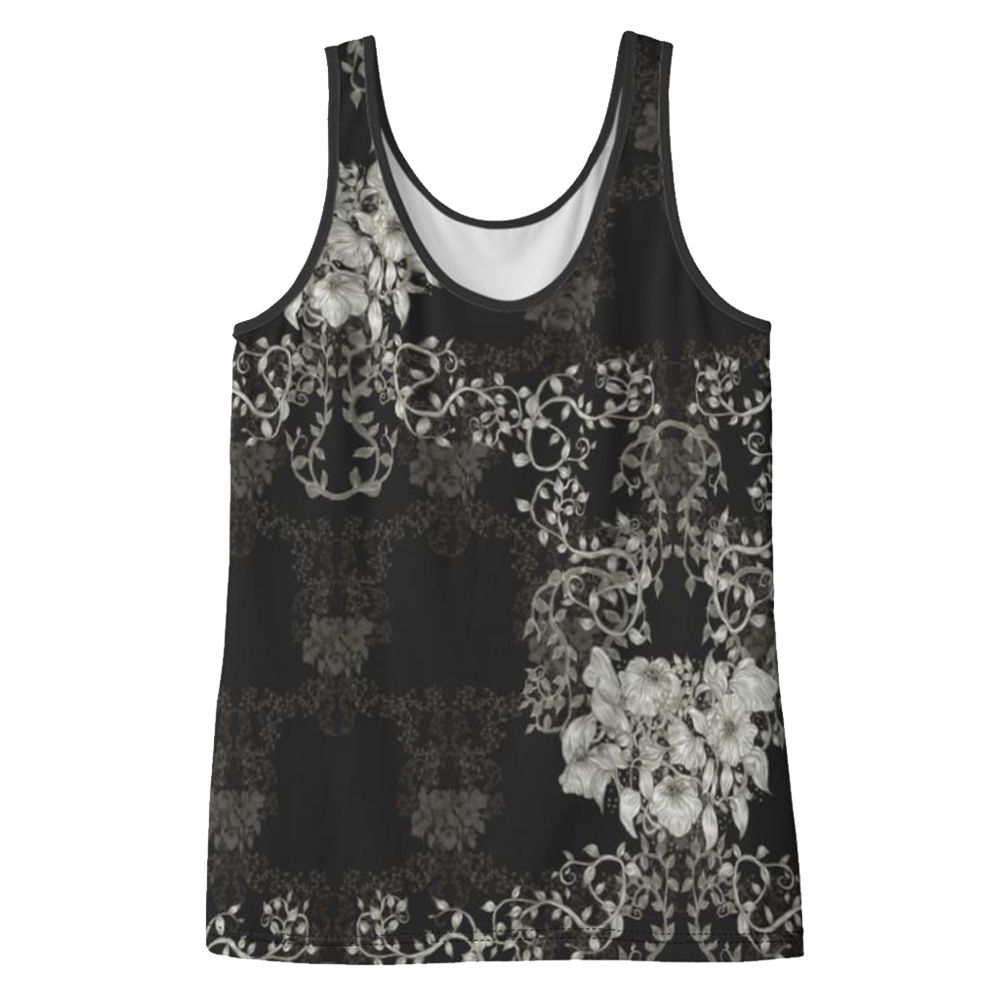 'Black Top' Ladies Vest Top