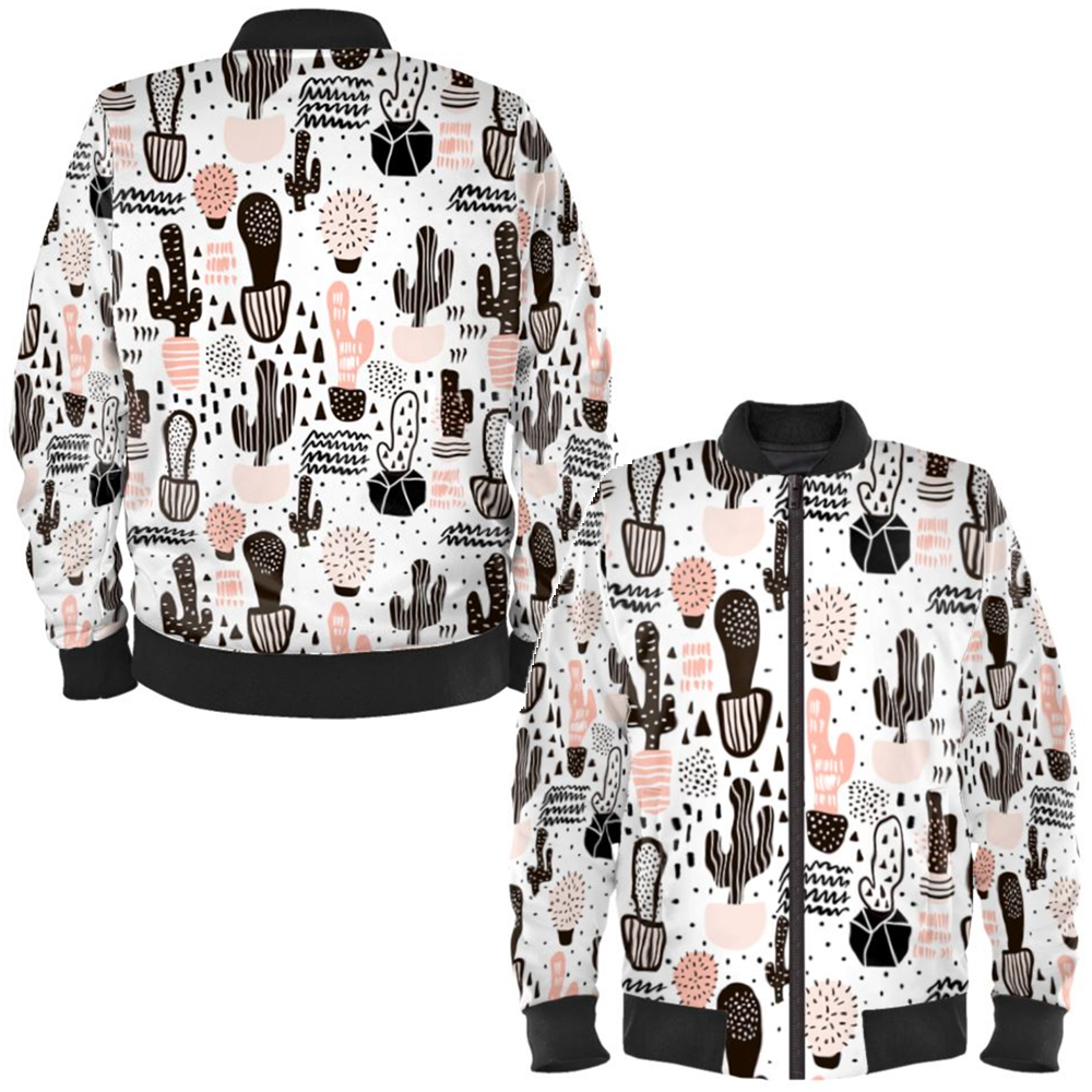 Cactus Ladies Bomber Jacket