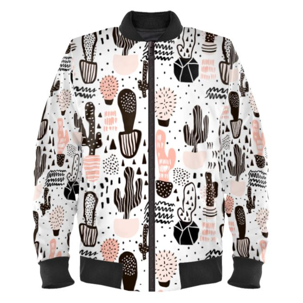 Cactus Ladies Bomber Jacket