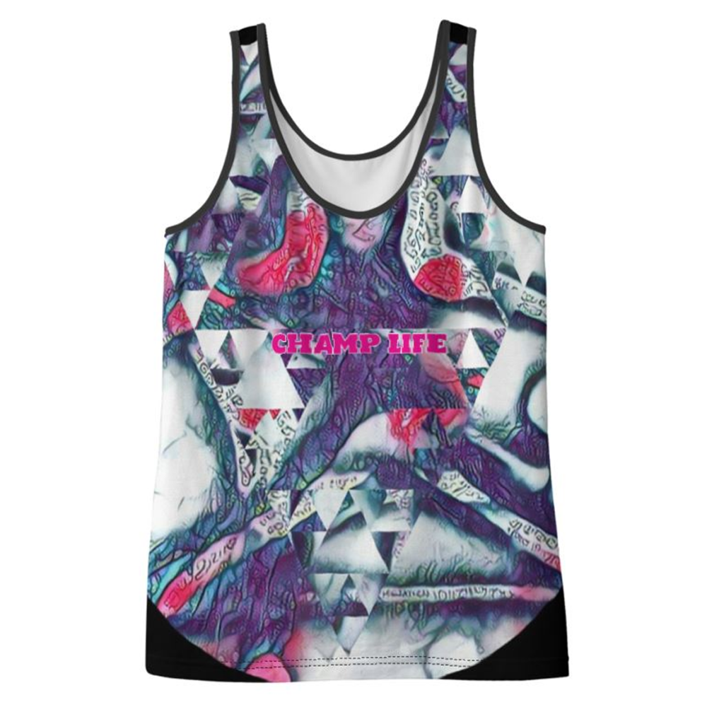 'Champ Life' Ladies Vest Top