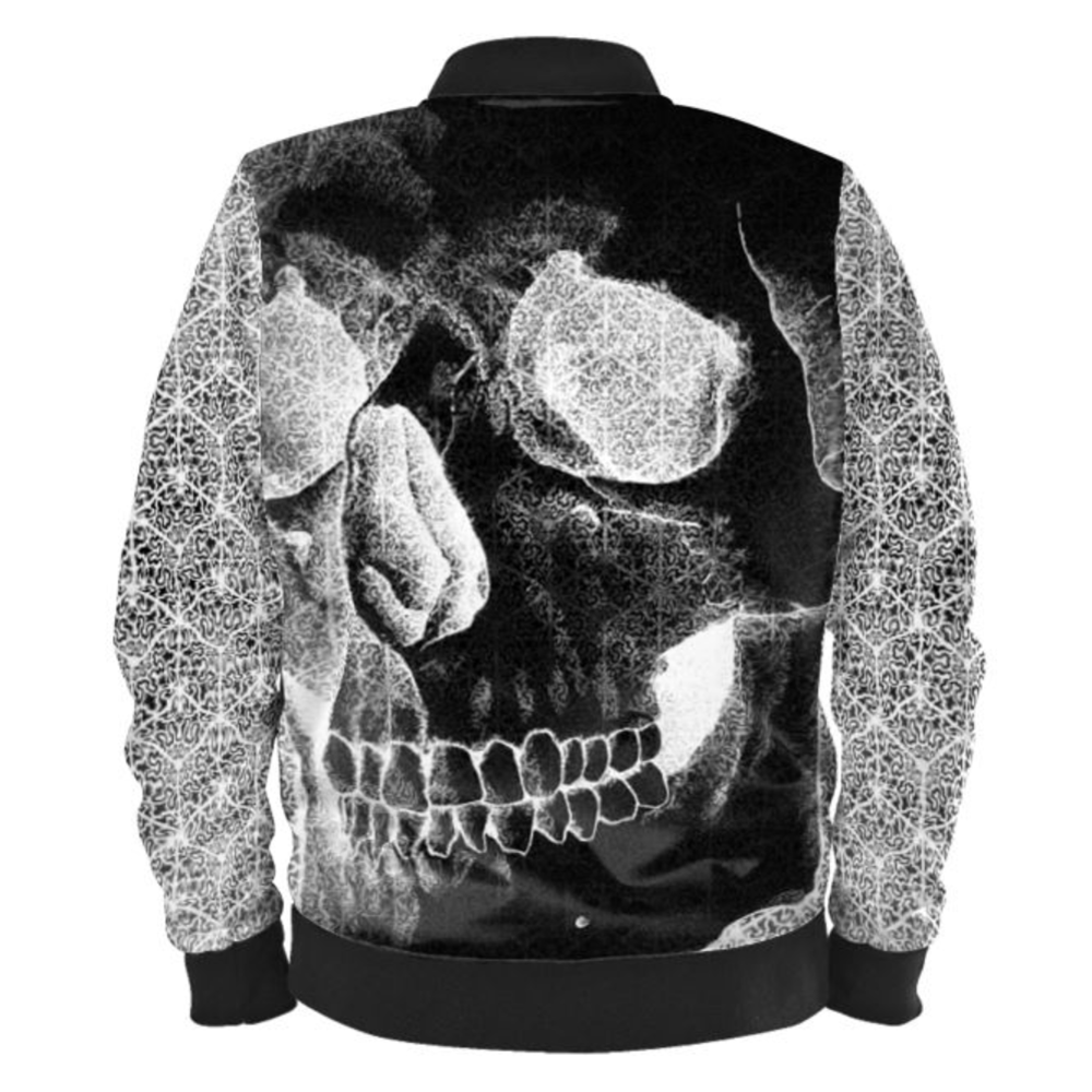 'Cranial Oblivion Dark II' Bomber Jacket