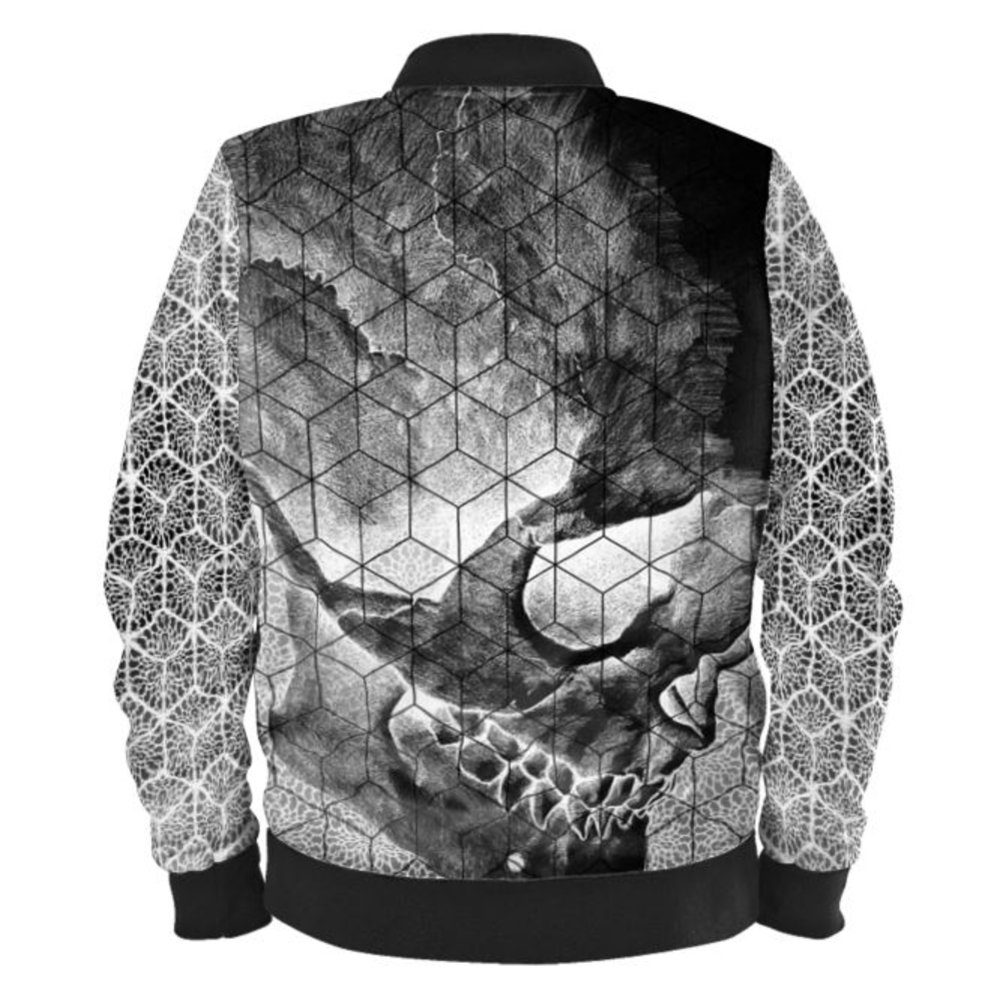 'Cranial Oblivion Dark III' Bomber Jacket