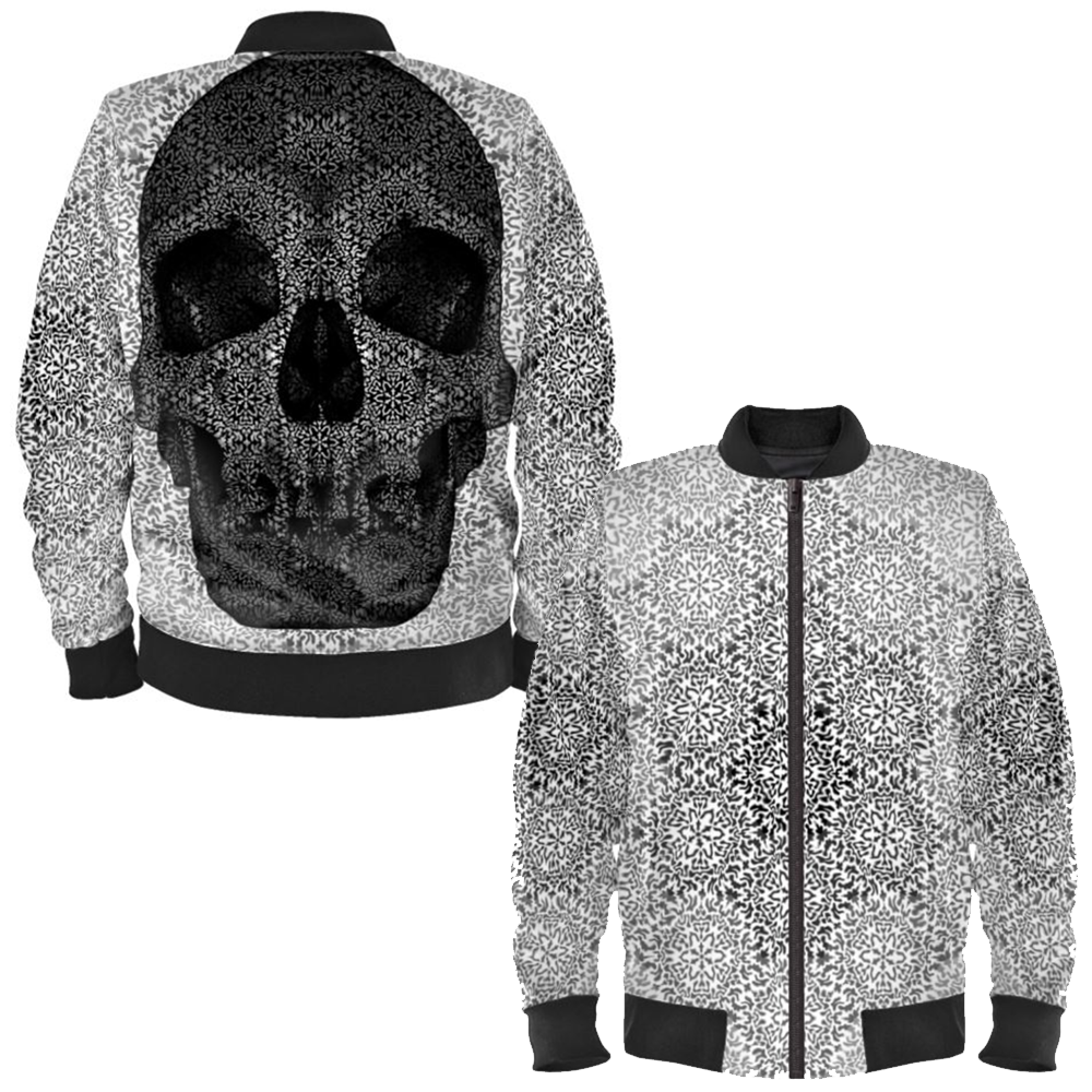 'Cranial Oblivion Light I' Bomber Jacket