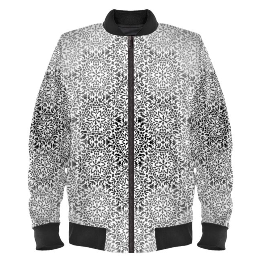 'Cranial Oblivion Light I' Bomber Jacket