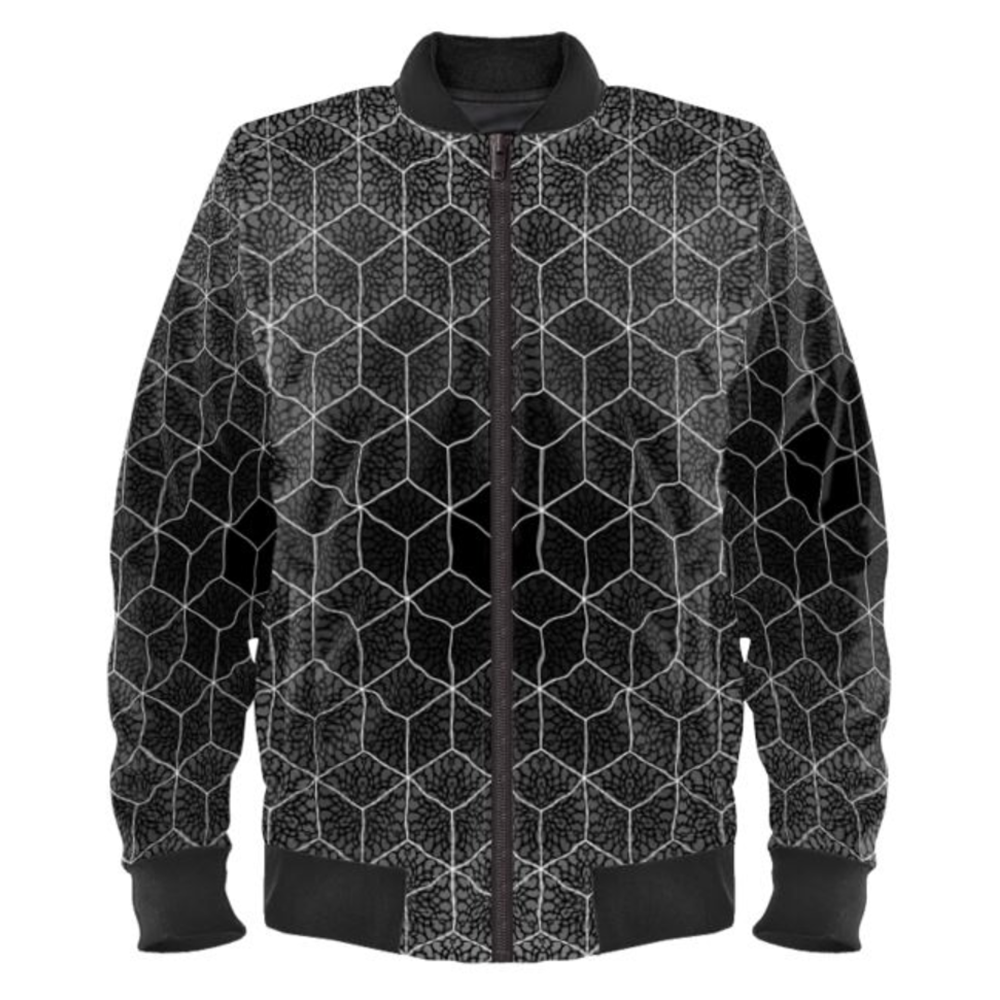 'Cranial Oblivion Light III' Bomber Jacket