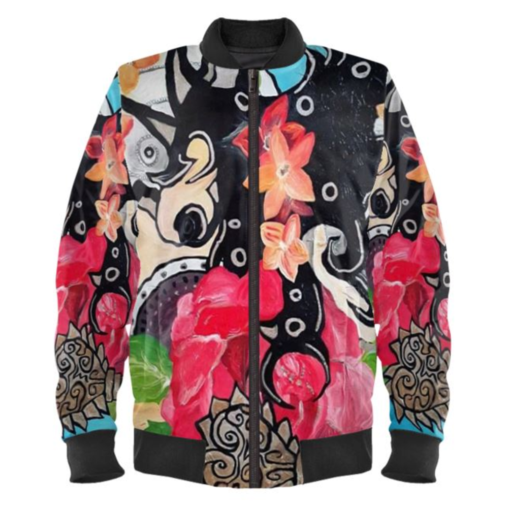 Entangled Ladies Bomber Jacket