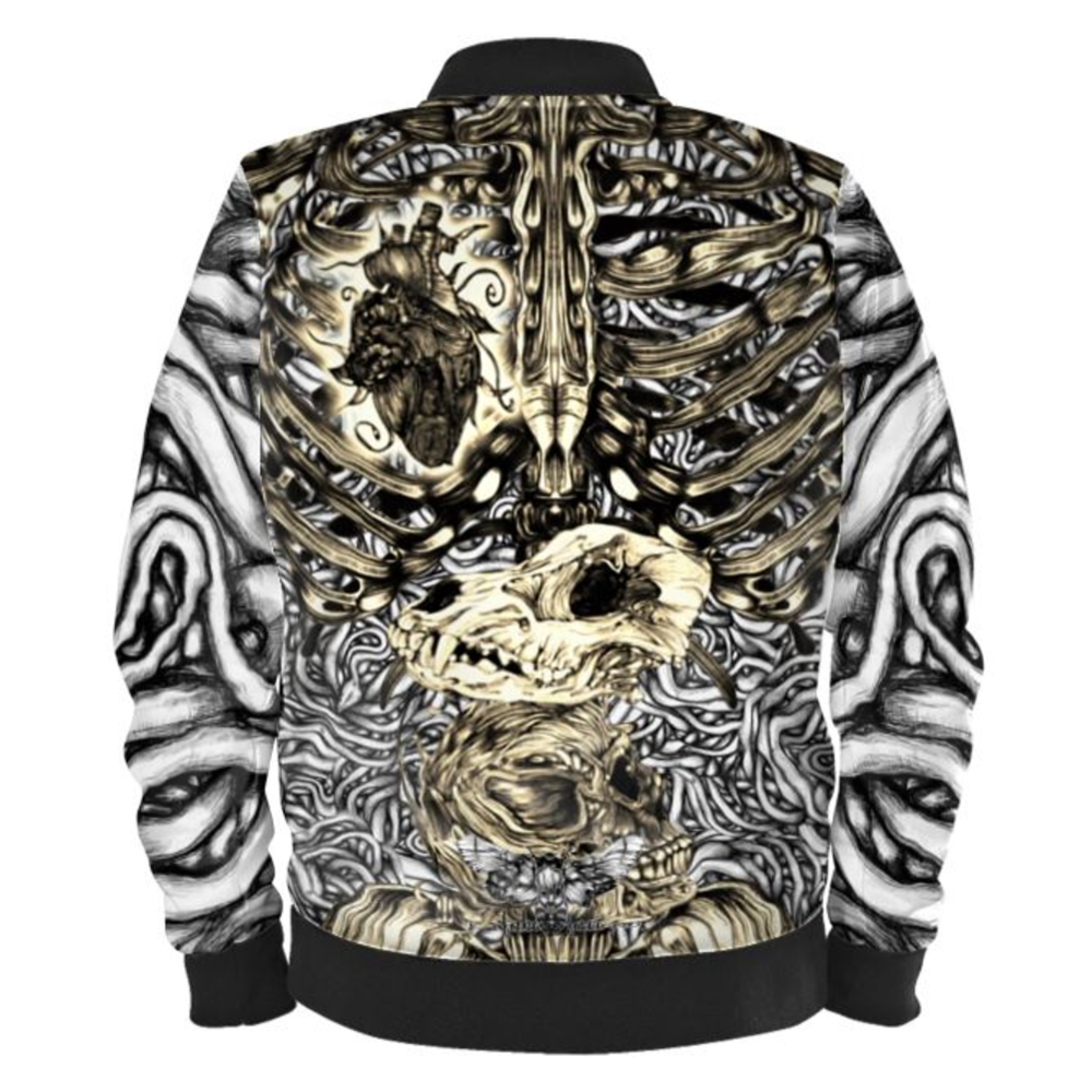 'Evolution' Bomber Jacket