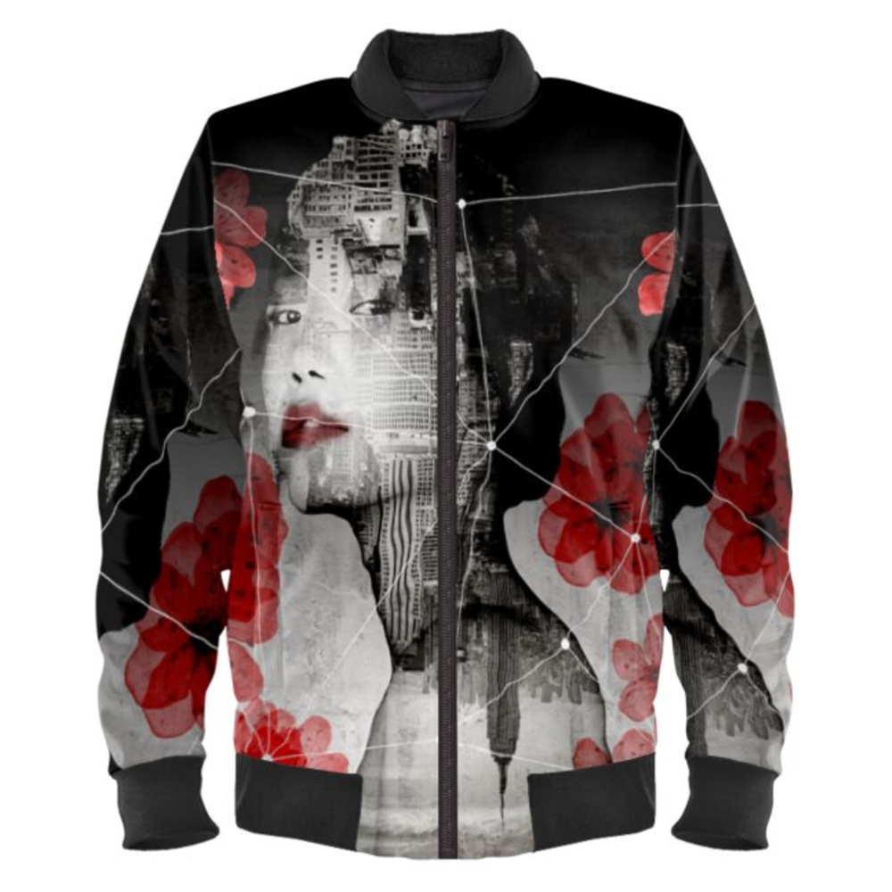 'Face' Bomber Jacket