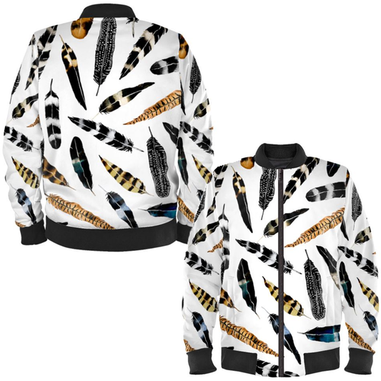 Feather Freedom Ladies Bomber Jacket