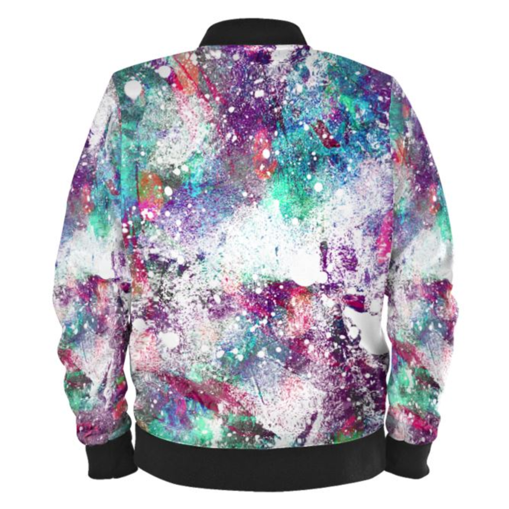 Galaxy Ladies Bomber Jacket