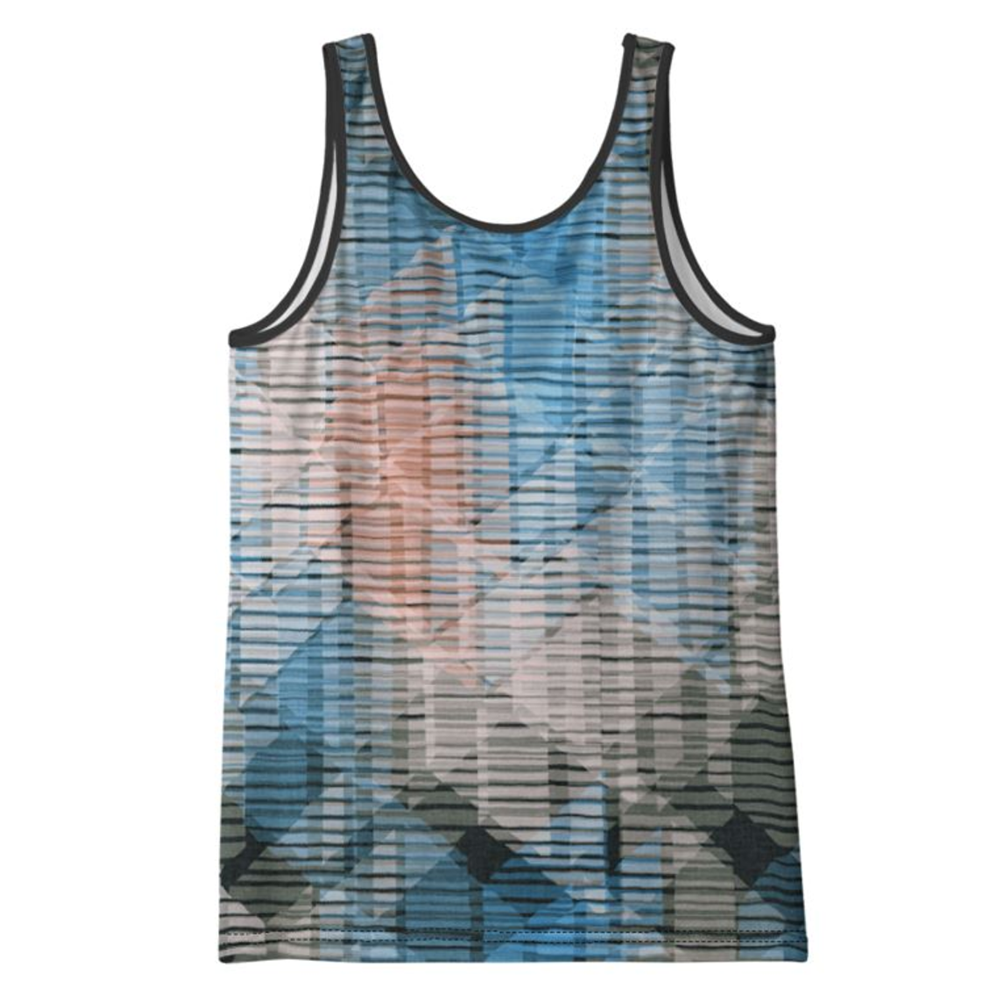 'Geolia Print' Ladies Vest Top