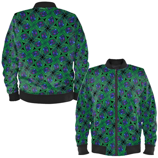 'Hide Your Light' Ladies Bomber Jacket