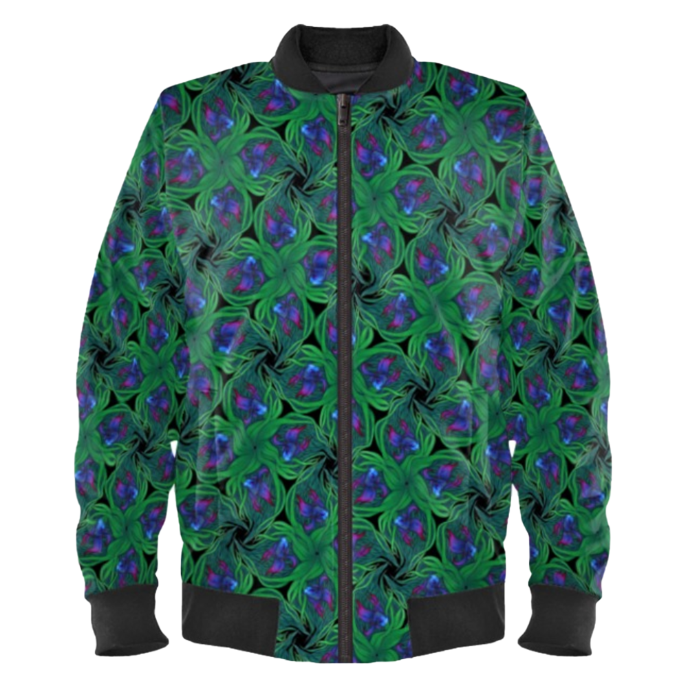 'Hide Your Light' Ladies Bomber Jacket