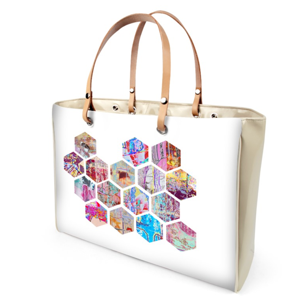 'Honeycomb Artwork' Handbag