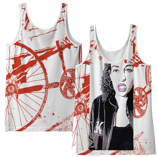 'Jai Be Spokes' Ladies Vest Top