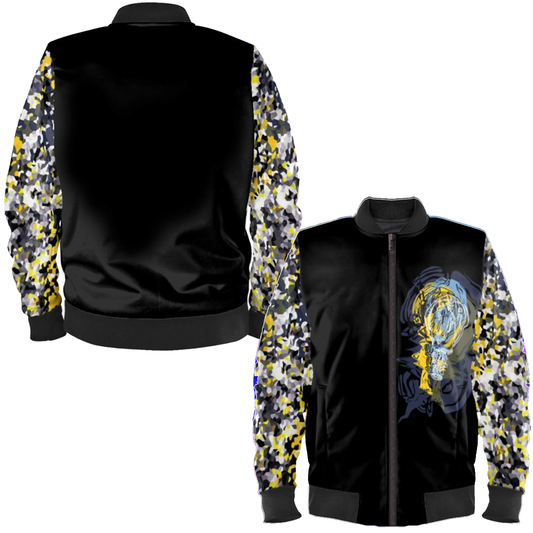 Light Bulb Moment Ladies Bomber Jacket