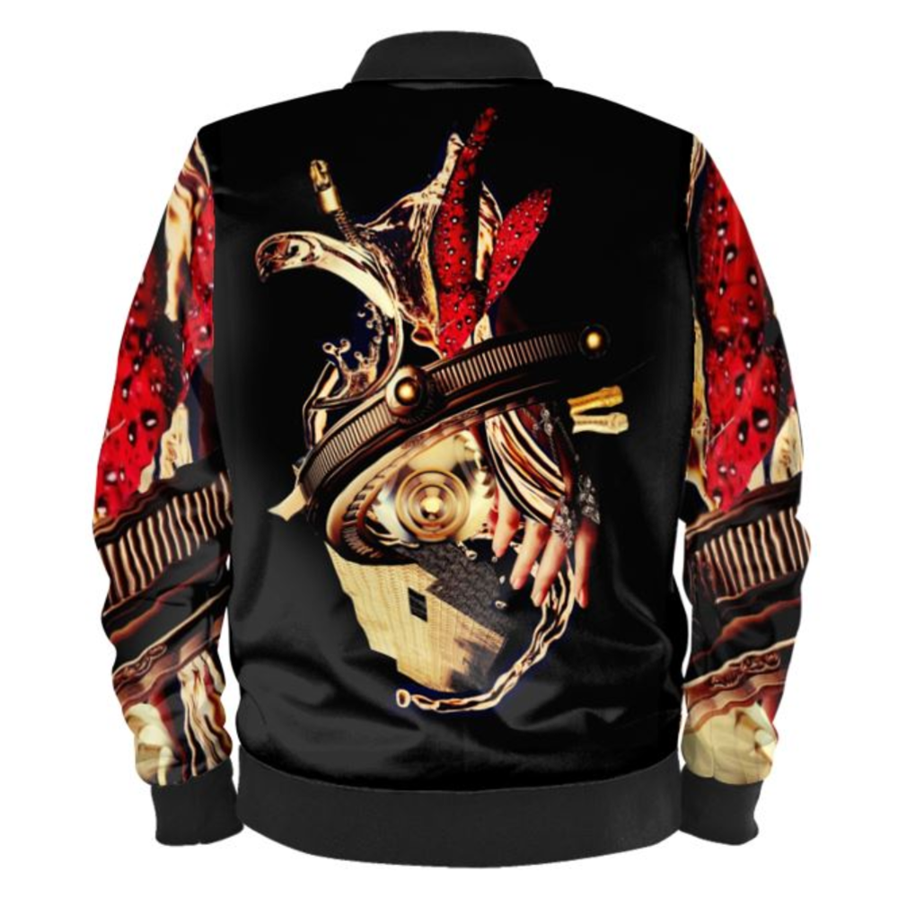 'Metal Heart' Bomber Jacket