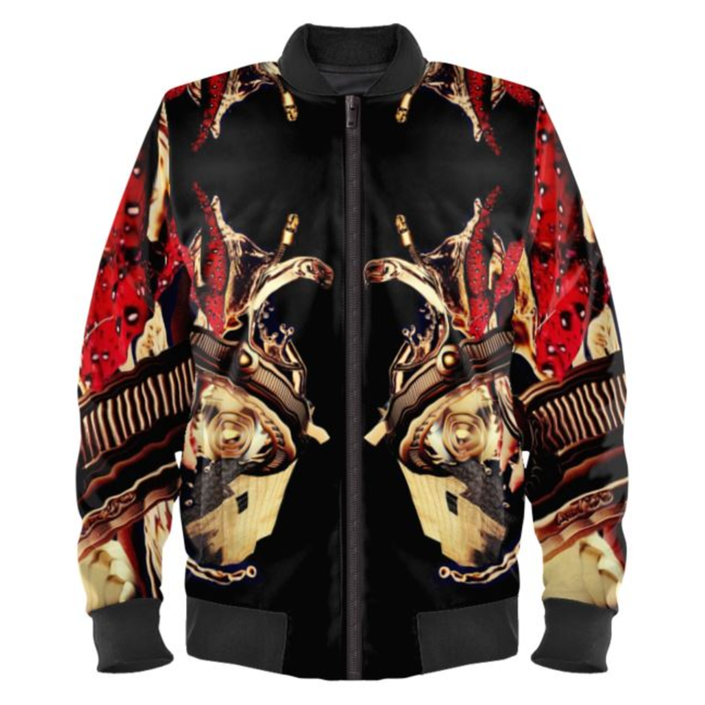 'Metal Heart' Bomber Jacket