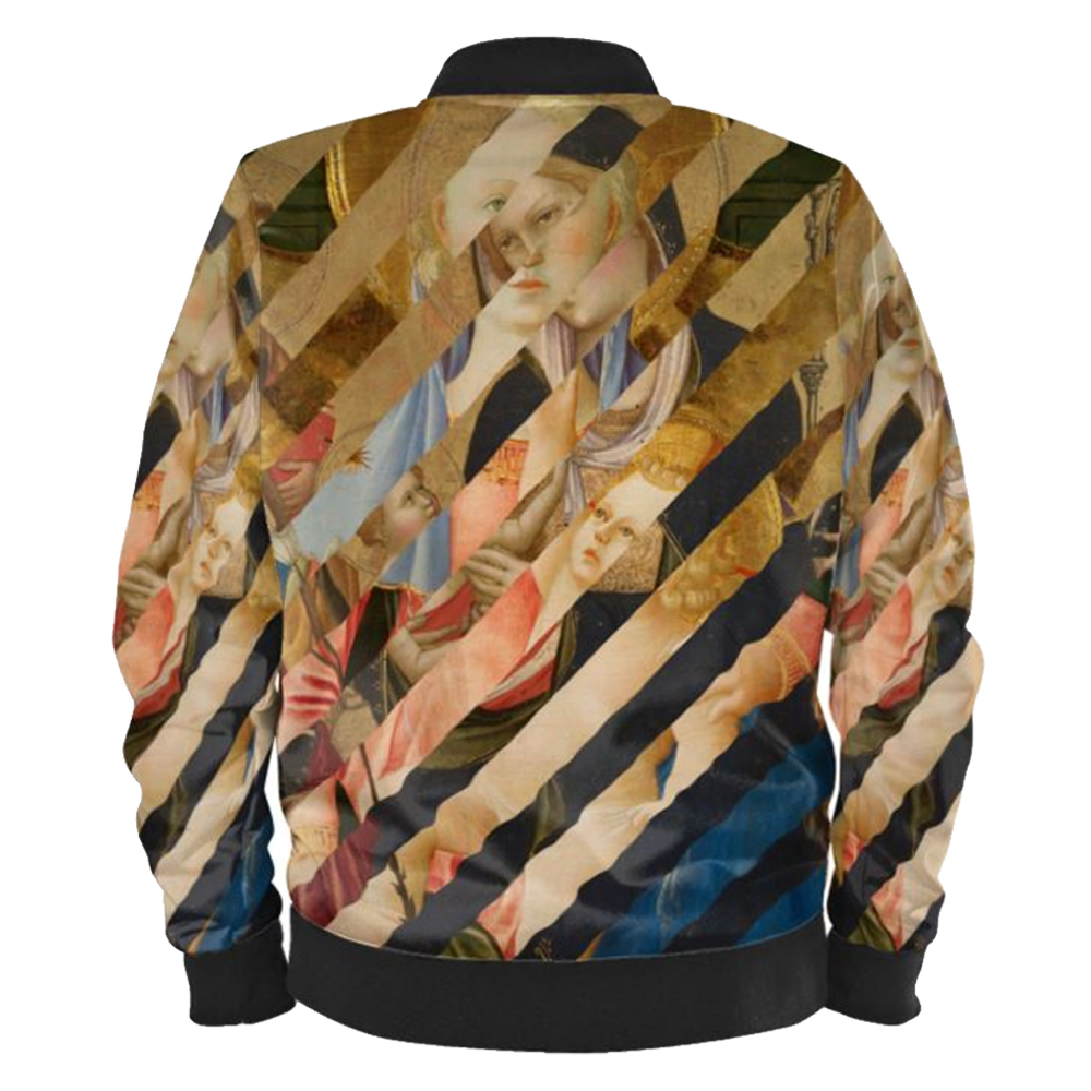 Mary Collage Ladies Bomber Jacket