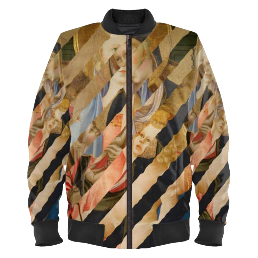 Mary Collage Ladies Bomber Jacket