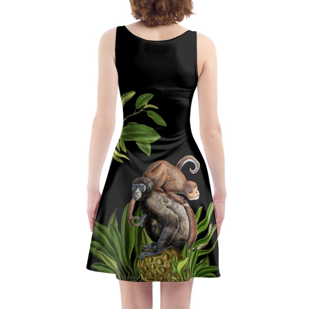 'Monkey' Skater Dress