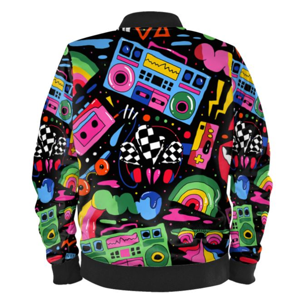 Ms Wearer 80's Ladies Bomber Jacket