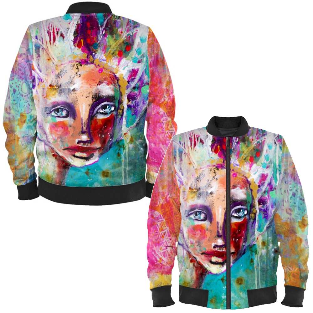 Namaste SannArt Ladies Bomber Jacket