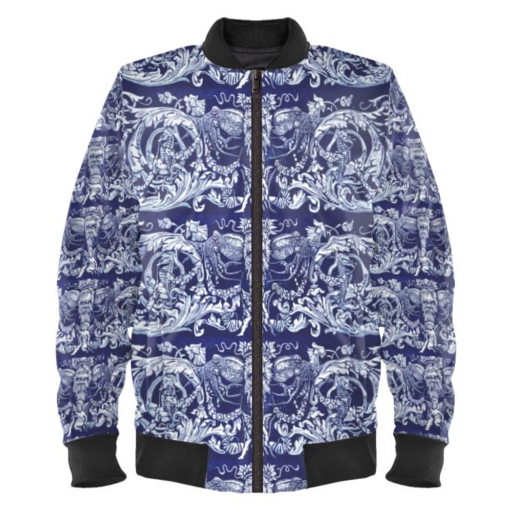 Neptune Will Provide Ladies Bomber Jacket