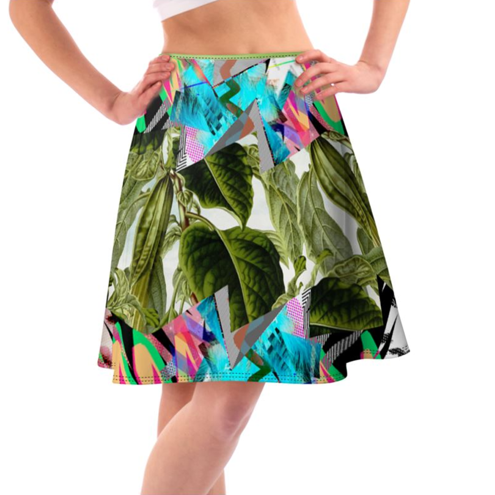 'Nurave' Flared Skirt