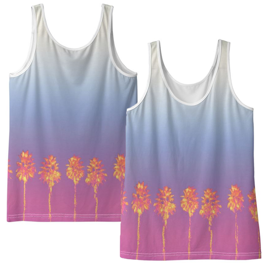 'Palm Trees collection' Ladies Vest Top