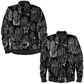 Palmistry Ladies Bomber Jacket