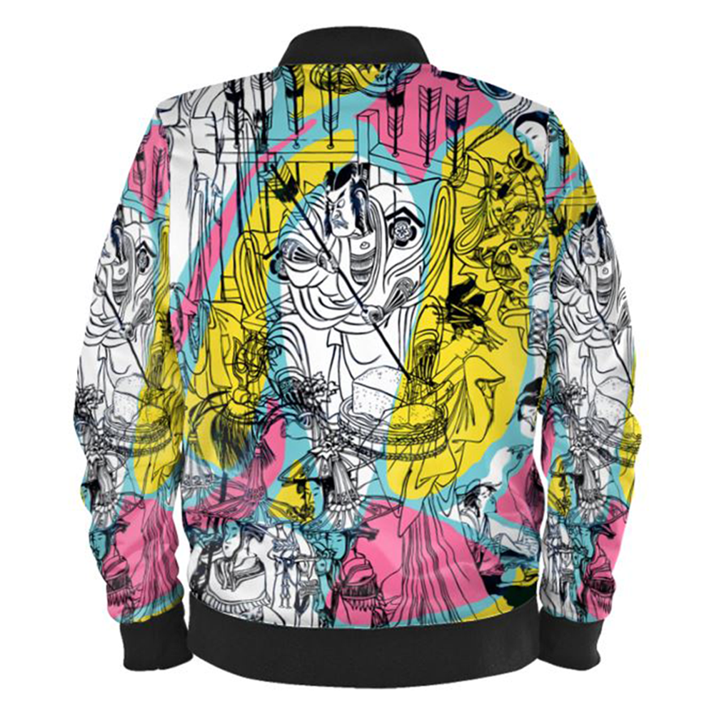 Pop Art 2 Ladies Bomber Jacket