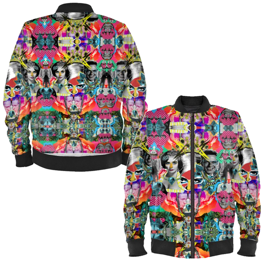 Pop Art Ladies Bomber Jacket