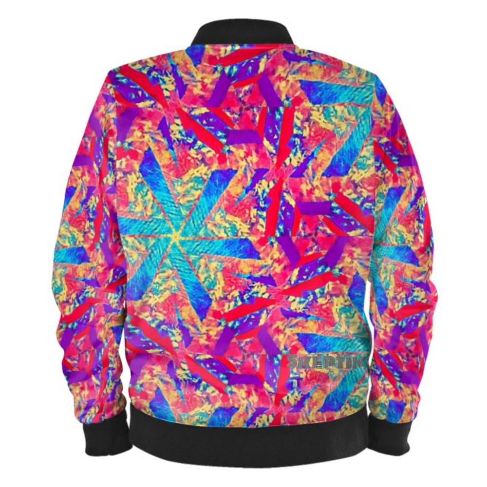 Skeptikal Ladies Bomber Jacket