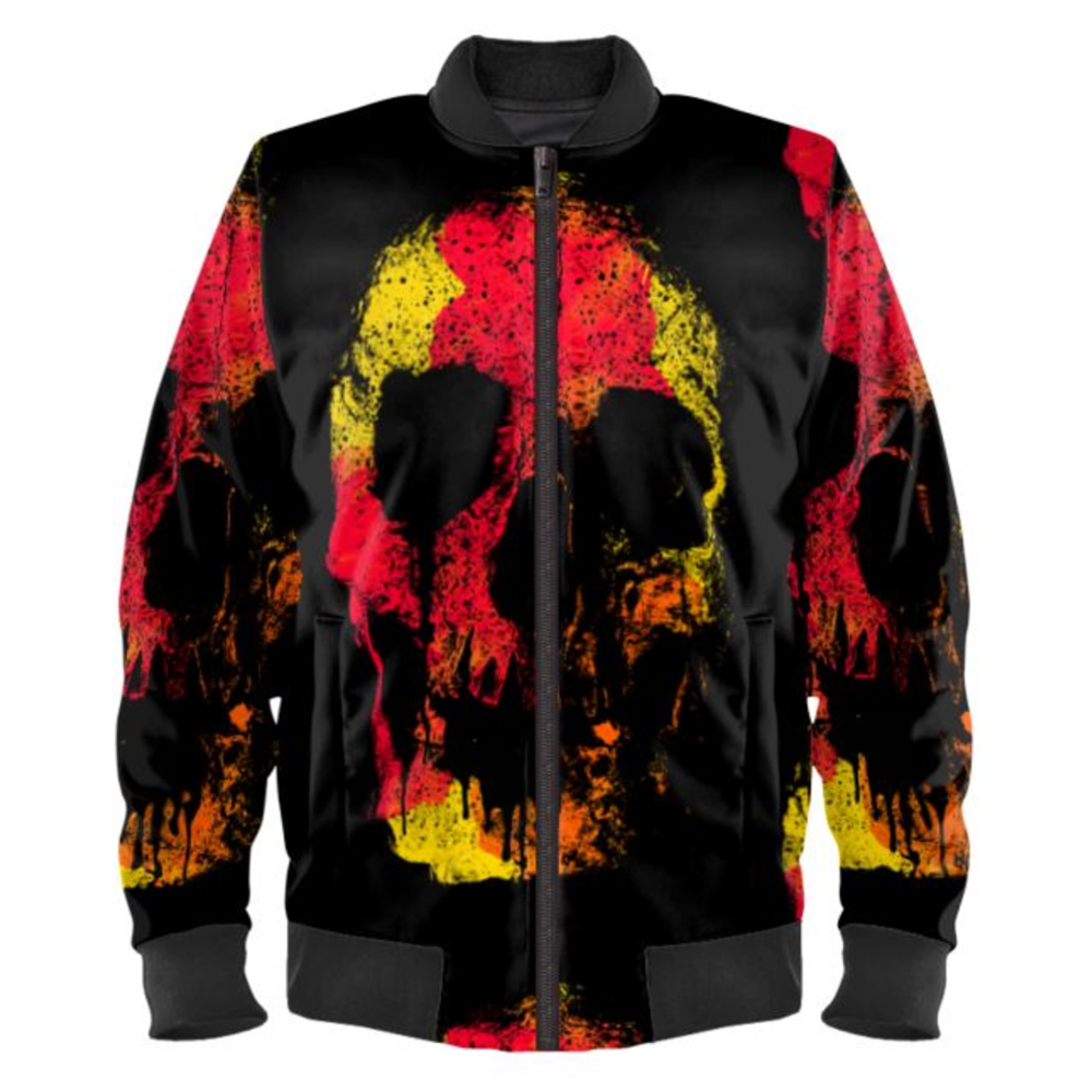 'Skull II' Bomber Jacket