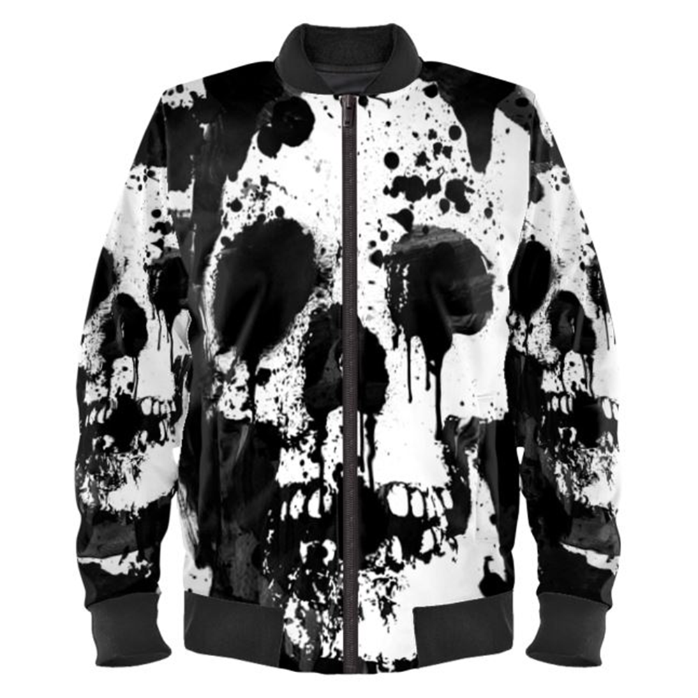 'Skull I' Bomber Jacket