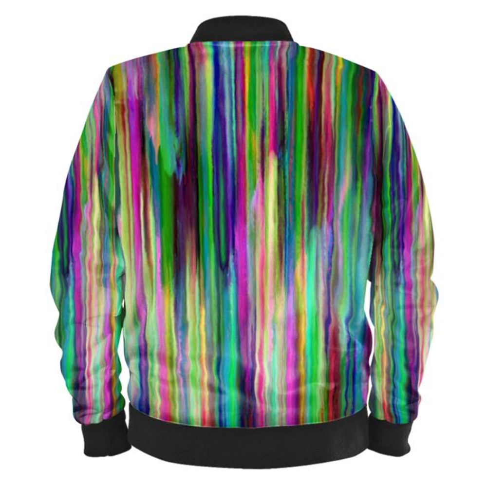 Stripe Me Ladies Bomber Jacket