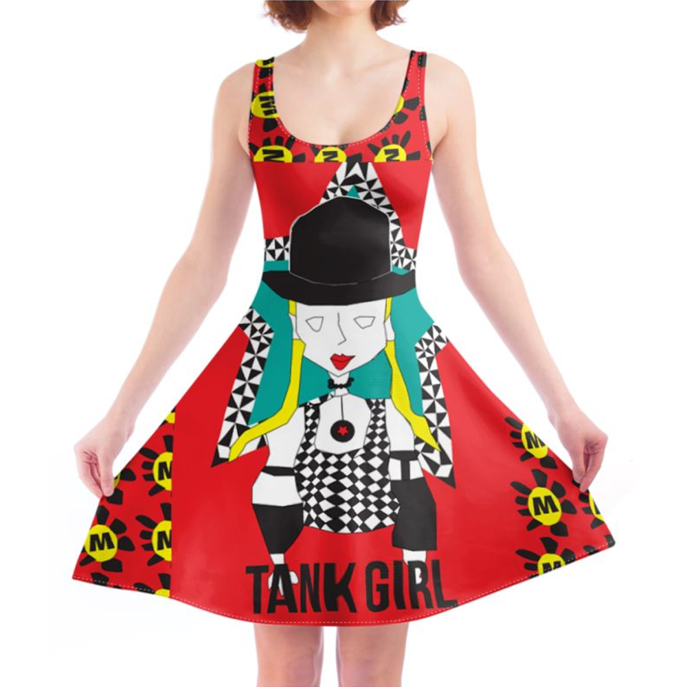 'Tank Girl' Skater Dress