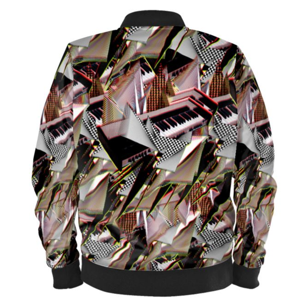 'Techno' Bomber Jacket