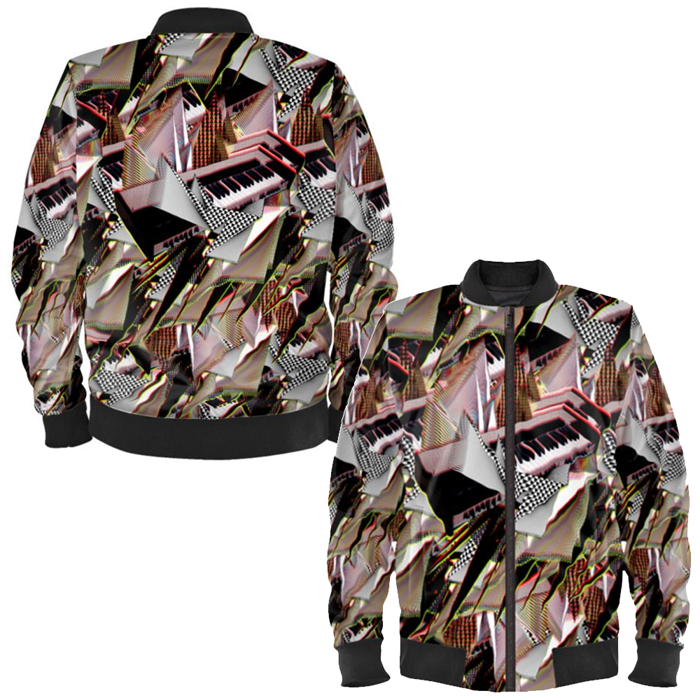 'Techno' Bomber Jacket