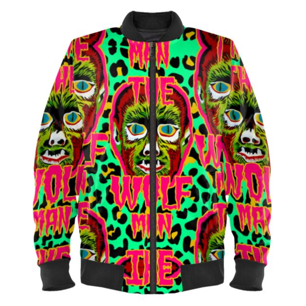 'The Wolf Man' Bomber Jacket