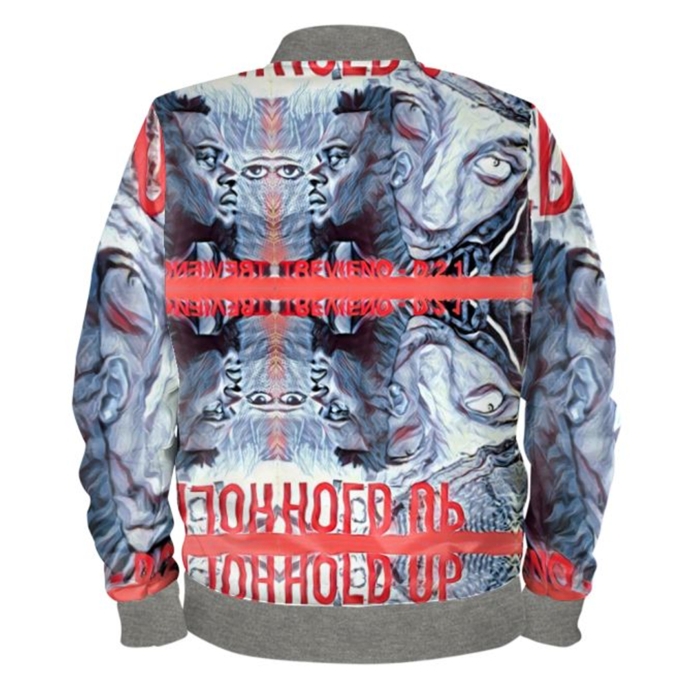 'Trevieno Music Hold Up' Bomber Jacket