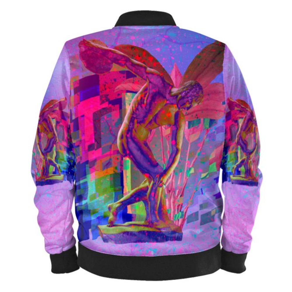 'Vaporwave' Bomber Jacket