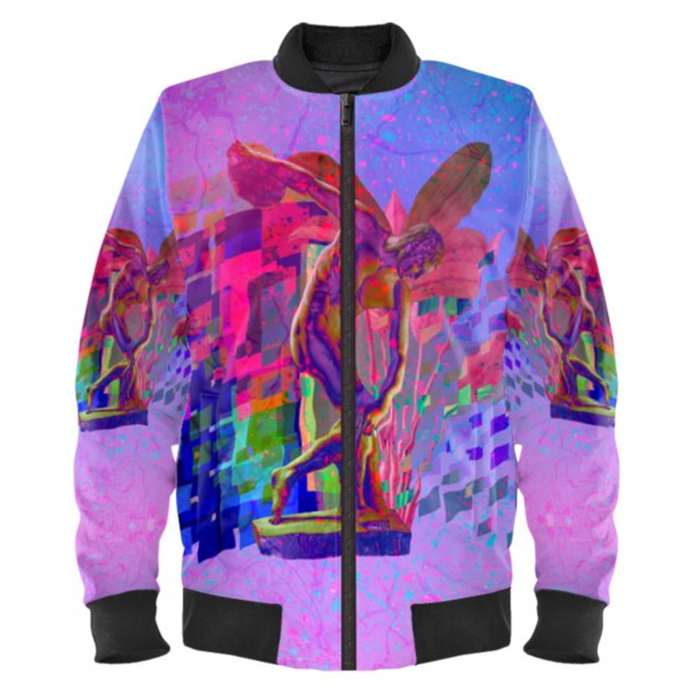 'Vaporwave' Bomber Jacket