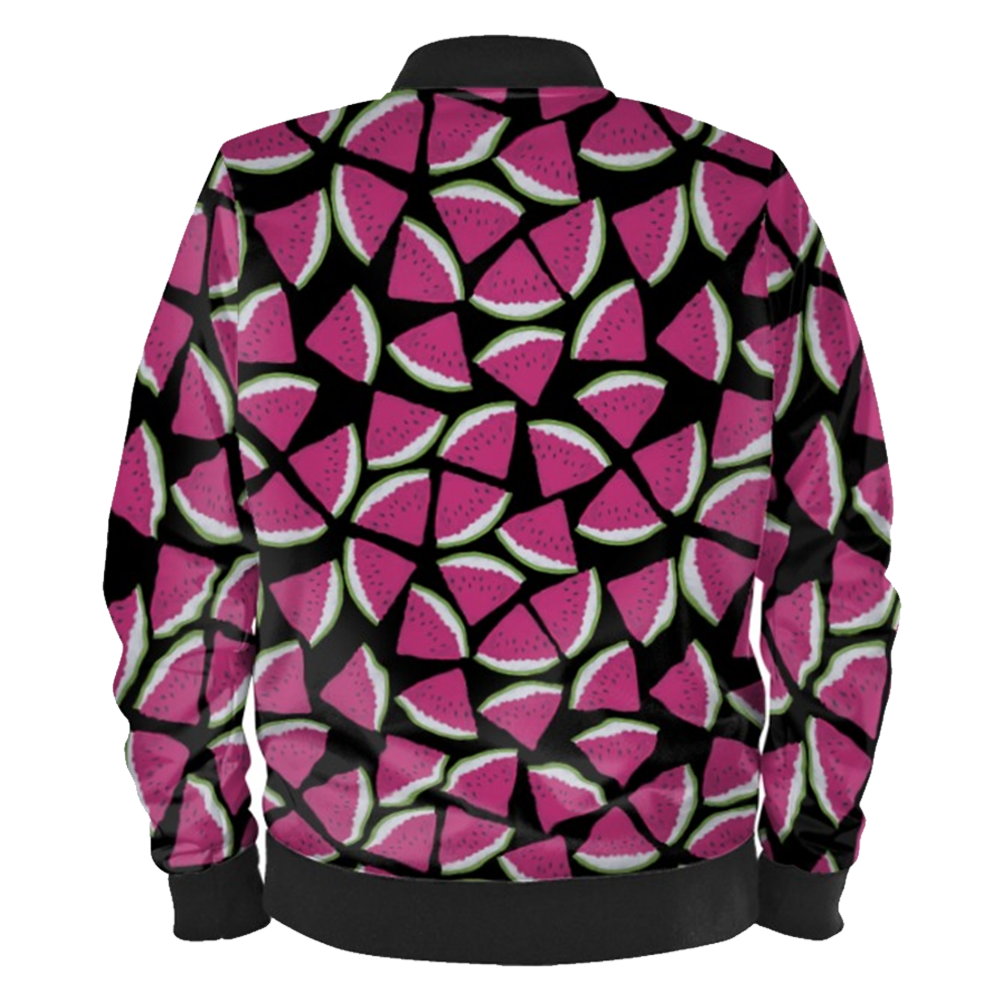 Watermelon Ladies Bomber Jacket